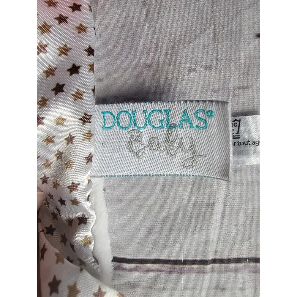 Douglas Baby Plush Pony Horse Lovey Satin Trim Star Security Blanket 15